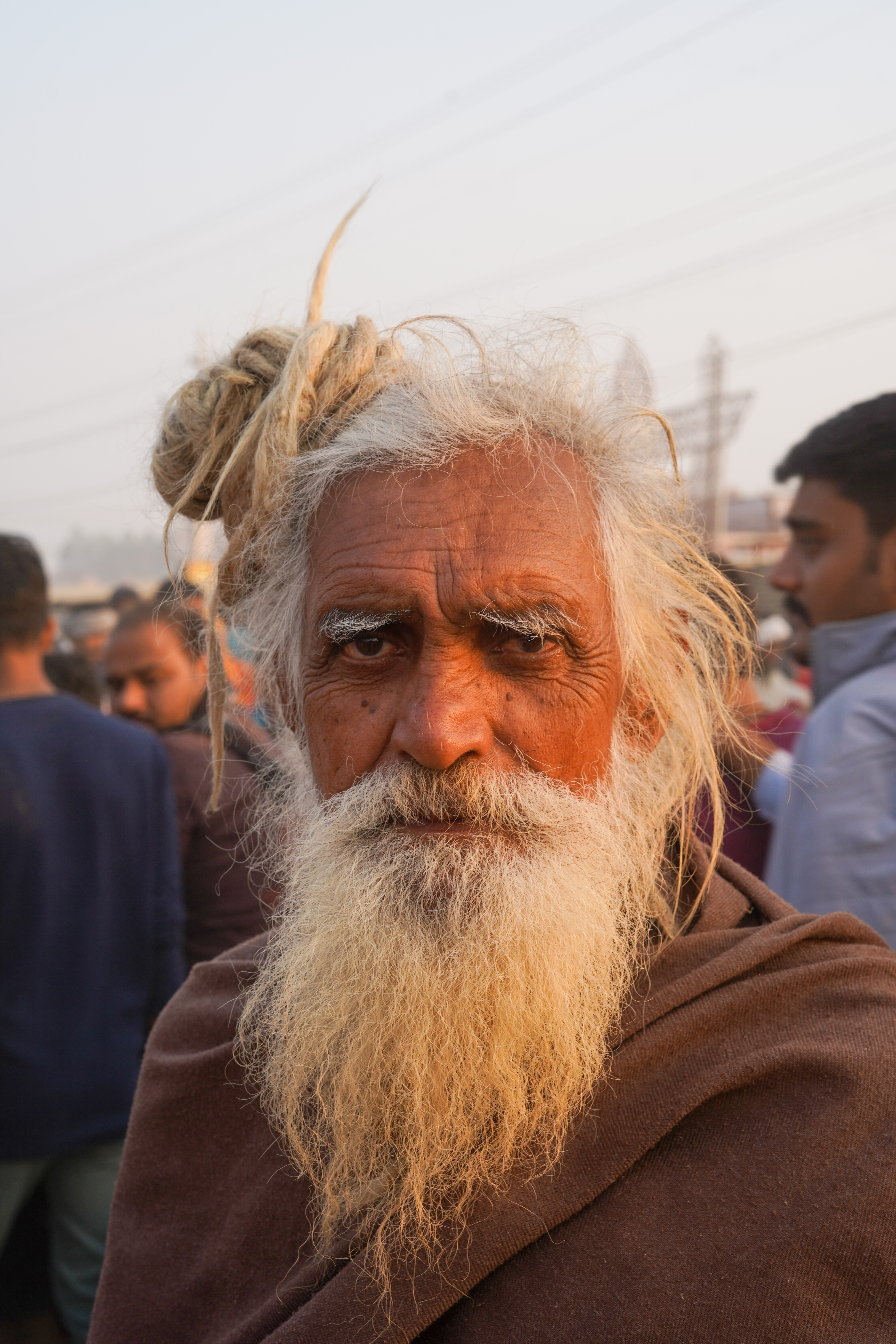 Ritratto di un sadhu, India