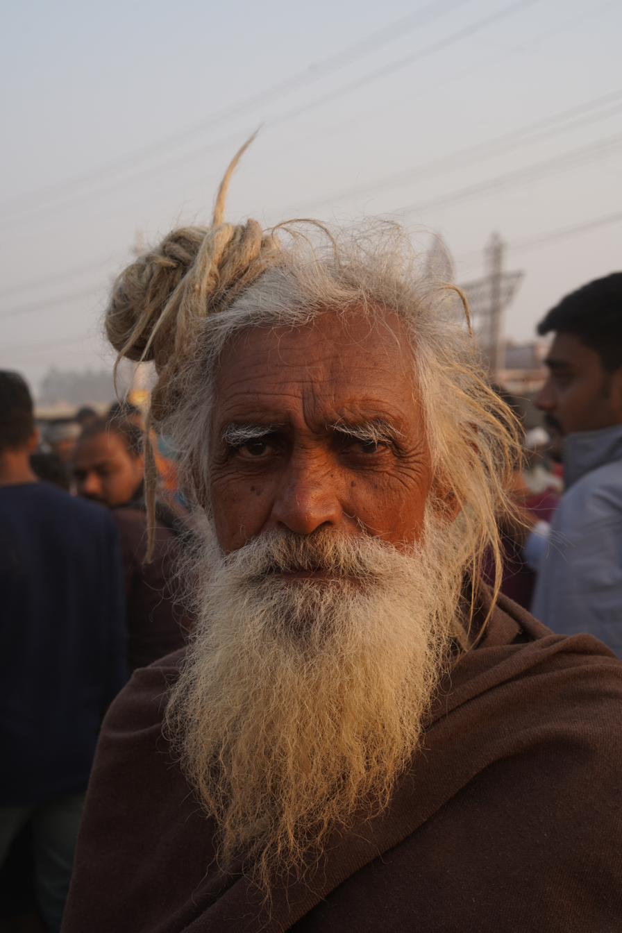 Ritratto di un sadhu, India