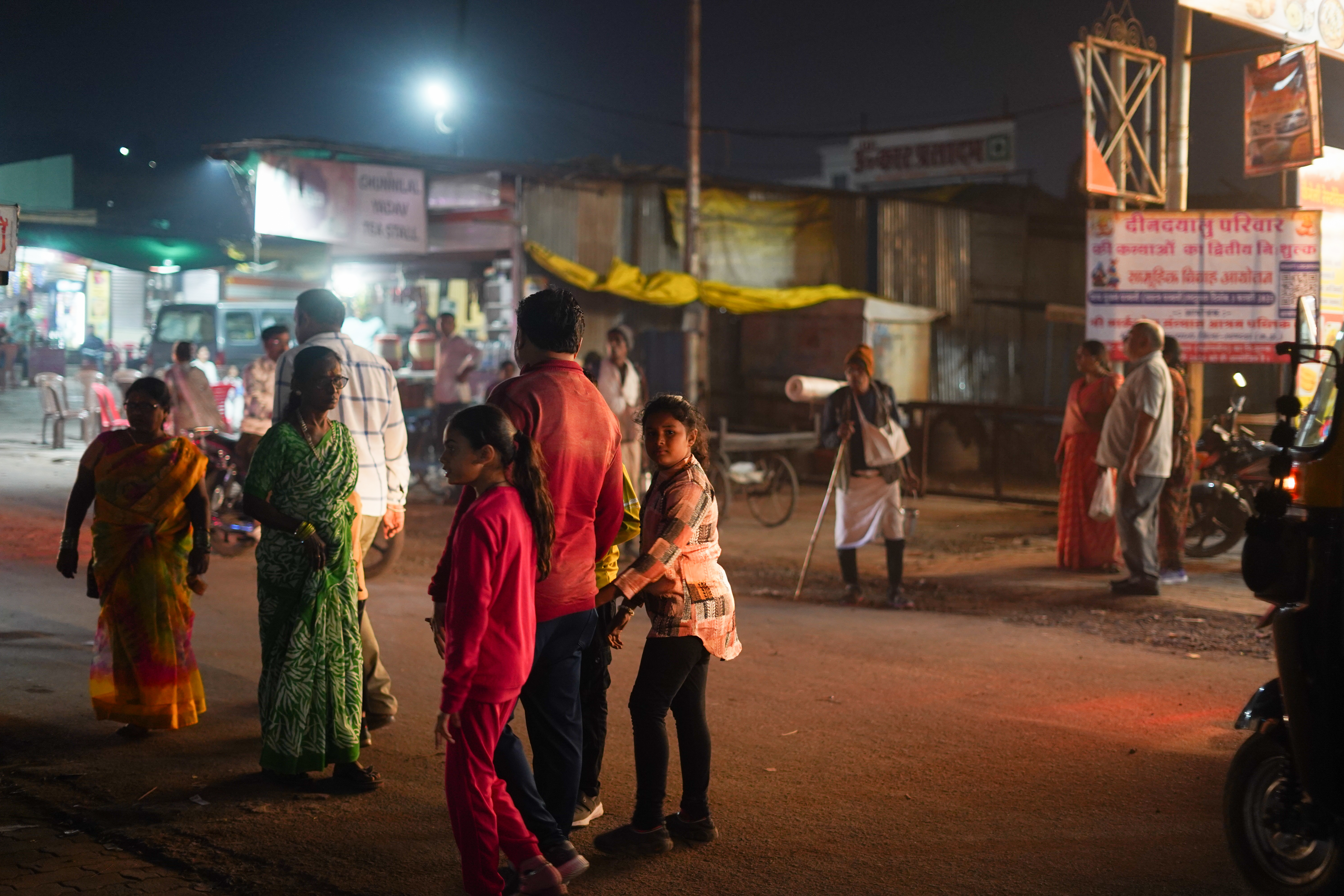 Ritratto notturno, India