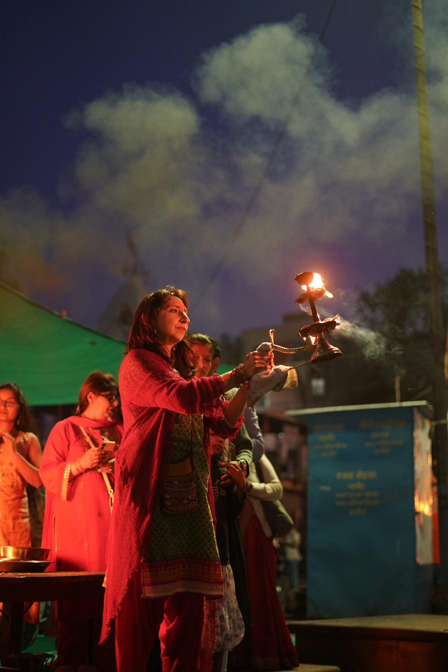 Cerimonia dell'aarti, India